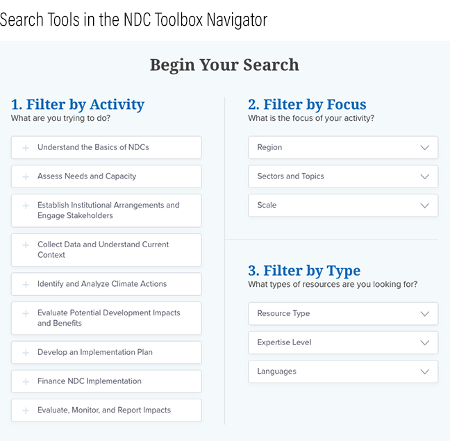 NDC Toolbox Navigator